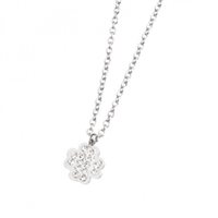 Necklace Marlù Woman Time to in Steel Cristallo 18CN042